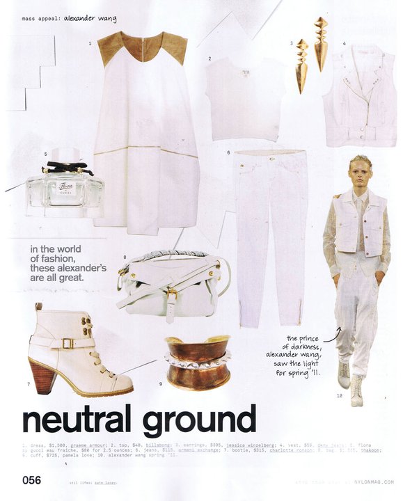 Jessica Winzelberg Jewelry in Nylon Magazine April 2011