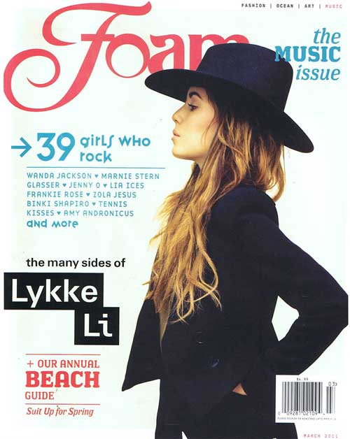 Jessica Winzelberg in Foam Magazine